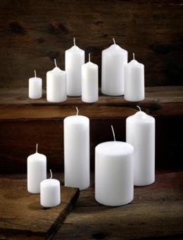 Pillar Candle
size: 265/60 mm white 