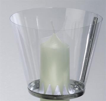 Wind protection for candles up to 4 cm 