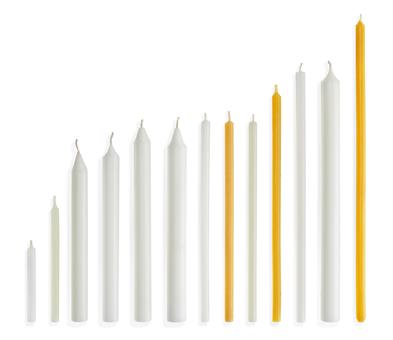 Votive Candle 250/19 mm
with perforation for thorn 